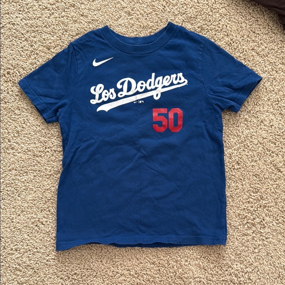 Nike Kids Dodgers Mookie Betts Tee
